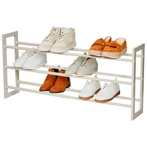LOVE !T STORE !T Teleskop-Schuhregal LOFT hellgrau 54,5 – 99,0 x 17,0 x 45,5 cm, 1 St.