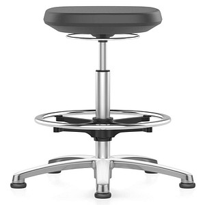 4016849861067 - Labsit Arbeitshocker schwarz Kunstleder 4016849861067 Bimos
