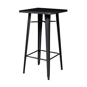 3660141962758 - Stehtisch URBAN Outdoor 108cm (H) 60x60cm (BxT) quadratisch schwarz   schwarz 3660141962758 meet powered by Paperflow