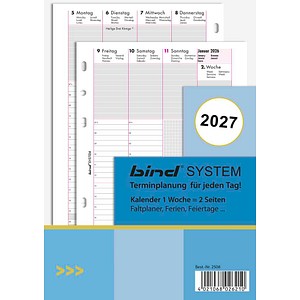 bind Kalendereinlage 2026 A5