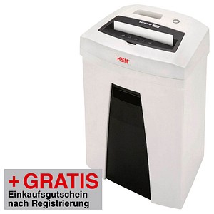 AKTION: HSM SECURIO C16 Aktenvernichter mit Streifenschnitt + GRATIS Einkaufsgutschein "BestChoice", 30,- Euro nach Registrierung