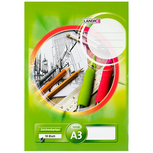 4006140017799 - Zeichenkartonblock DIN A3 190 g qm 10 Blatt 4006140017799 - Zeichenkartonblock DIN A3 190 g qm 10 Blatt
