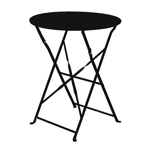 3660141962833 - Beistelltisch EDEN Outdoor 73cm (H) rund schwarz schwarz 3660141962833 meet powered by Paperflow 3660141962833 - Beistelltisch EDEN Outdoor 73cm (H) rund schwarz schwarz 3660141962833 meet powered by Paperflow