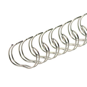 4250504506577 - 50 Drahtbinderücken silber für 160 Blatt 4250504506577 50 Stück