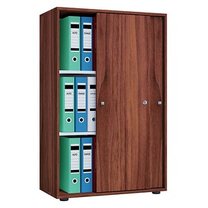 XL Lona Schiebetürenschrank nussbaum 2 Fachböden XL Lona Schiebetürenschrank nussbaum 2 Fachböden