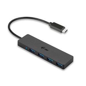 Schwarz I-Tec C31hub404 Usb Typ-C 4Xusb-A-Hub Passiv (C31hub404) - Bild 5