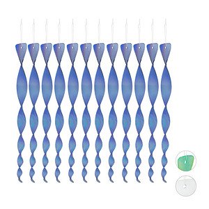 4052025916442 - Vogelschreck blau 35 x 14 x 400 cm 4052025916442 relaxdays 12 Stück
