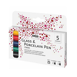 4000798164003 - Classic Porzellanstifte farbsortiert 20 - 40 mm 4000798164003 16400 5 Stück