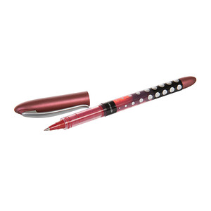 WESTCOTT PULSAR Tintenroller schwarz/rot 0,5 mm, Schreibfarbe: rot, 1 St.