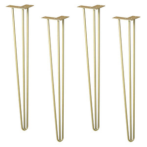 4001073301748 - 4 HAIRPIN ST 8275 Tischbeine gold 4001073301748 4 Stück
