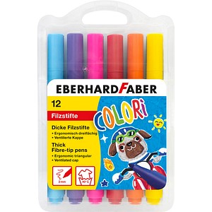 4087205512138 - Faserschreiberetui 12ST Colori sortiert 4087205512138 Eberhard Faber