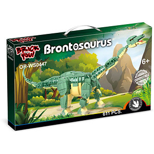 OPEN BRICKS DINOSAUR OB-WS0447 Brontosaurus Bausatz
