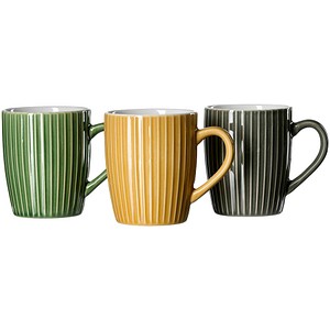 4006344321203 - 3 Kaffeebecher Umea grün gelb grau 3500 ml