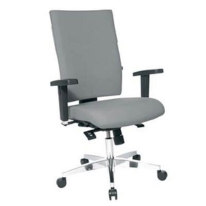 4014296674483 - Bürodrehstuhl Lightstar 20 ohne Armlehnen grau 4014296674483 Topstar