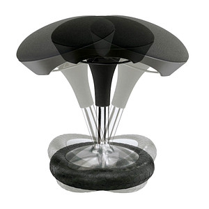 4014296726540 - Hocker SI69G22 Sitness 20 anthrazit höhenverstellbar bis 110kg 4014296726540 Topstar