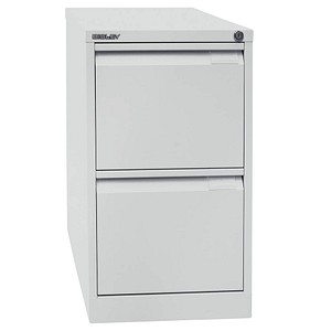 BISLEY Hängeregistraturschrank lichtgrau 2 Schubladen 41,3 x 62,2 x 71,1 cm