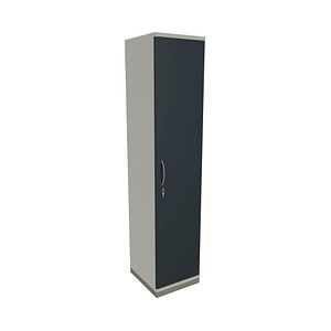 4260429763696 - fm Aktenschrank Sidney 4260429763696 weiß lavagrau 4 Fachböden 400 x 442 x 1869 cm 4260429763696 - fm Aktenschrank Sidney 4260429763696 weiß lavagrau 4 Fachböden 400 x 442 x 1869 cm