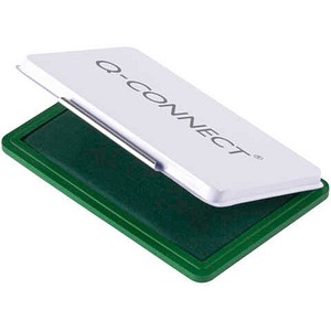 Q-CONNECT Stempelkissen grün 11,0 x 7,0 cm, 1 St. - Büroshop24