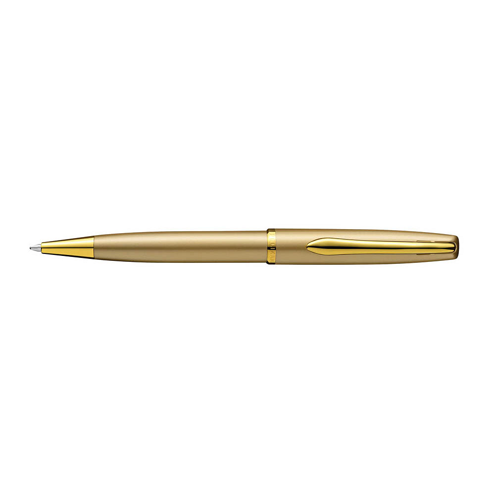 Pelikan Kugelschreiber K36 >> Schreibfarbe gold Noble Jazz 1 Elegance büroshop24 St. blau