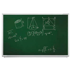 magnetoplan Kreidetafel - Stahl - Grün - 120 x 90 cm