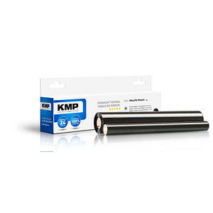 KMP F-P4 schwarz Thermo-Druckfolie kompatibel zu PHILIPS PFA-331, 1 Rolle