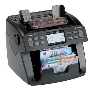 RATIOTEC RAPT575 - Geldzählmaschine, Banknoten, UV-IR-MG-MT-SD-CIS