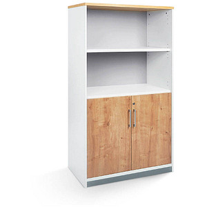 8427951110572 - Regalschrank 1057AW08 weiß eiche 3 Fachböden 900 x 450 x 1560 cm 8427951110572 rocada
