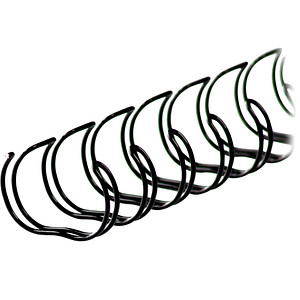 4250504506744 - 50 Drahtbinderücken schwarz für 220 Blatt 4250504506744 50 Stück 4250504506744 - 50 Drahtbinderücken schwarz für 220 Blatt 4250504506744 50 Stück