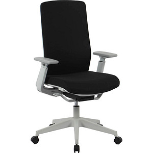 4067429100069 -  Bürostuhl  grau schwarz   silber mit Armlehnen bis 125kg 4067429100069 Head