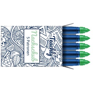 4004675147073 - Tintenrollerminen grün 06 mm 5 St