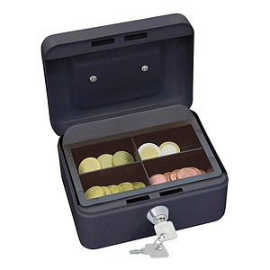 Wedo Geldkassette Gr. 1 15,2x11,5x8,0cm schwarz