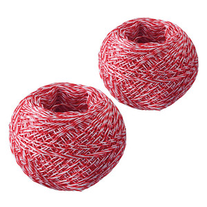 WESTMARK Küchengarn - 2x 60m - Rot/Weiß