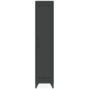 5020073853735 - Spind Fern Locker anthrazitgrau FERLOC634 1 Schließfach 380 x 510 x 1800 cm 5020073853735 BISLEY