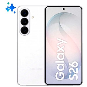 SAMSUNG Galaxy S26 Dual-SIM-Smartphone white 256 GB