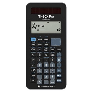 3243480107013 - Schulrechner TI-30X Pro MathPrint schwarz hochauflösendes Display 3243480107013 Texas-Instruments 3243480107013 - Schulrechner TI-30X Pro MathPrint schwarz hochauflösendes Display 3243480107013 Texas-Instruments