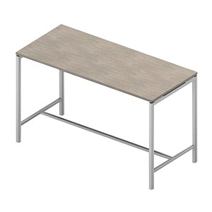 8056039559134 - Stehtisch Creo CRTR0180 3H5O 107cm (H) 180x80cm (BxT) rechteckig beton   weiß 8056039559134 Quadrifoglio