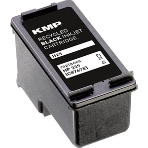 KMP H25 schwarz Tintenpatrone ersetzt HP 339 (C8767E) KMP H25 schwarz Tintenpatrone ersetzt HP 339 (C8767E)