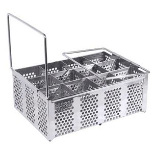 contacto Gastro-Spülkorb 12 Fächer grau, 1 St.