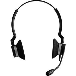 Jabra BIZ 2300 USB MS Duo Headset schwarz