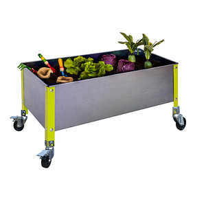 8435104952405 - Hochbeet SIMONGARDEN URBAN Metall grün silber rechteckig 900 x 485 cm 8435104952405 Simonrack