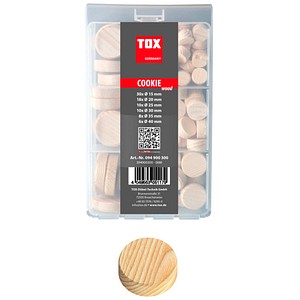 4049563051179 - Querholzplättchen-Sortiment Cookie wood Mini 82 tlg 4049563051179 82 Stück