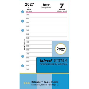 bind Kalendereinlage 2026 A6