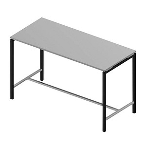 8056039559097 - Konferenztisch Creo CRTR0180 3BNM 107cm (H) 180cmx80cm (BxT) rechteckig grau dunkelgrau 8056039559097 Quadrifoglio 8056039559097 - Konferenztisch Creo CRTR0180 3BNM 107cm (H) 180cmx80cm (BxT) rechteckig grau dunkelgrau 8056039559097 Quadrifoglio