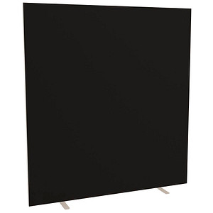 PAPERFLOW Trennwand easyScreen, schwarz 160,0 x 173,2 cm