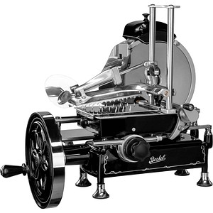 8055277799913 - BERKEL B2 schwarz - Aufschnittmaschine mit Schwungrad - Messer 265 mm aus verchromtem Stahl