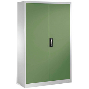 CP Metallschrank 08931-00 S10012 lichtgrau, rededagrün 120,0 x 50,0 x 195,0 cm, aufgebaut, 1 St.