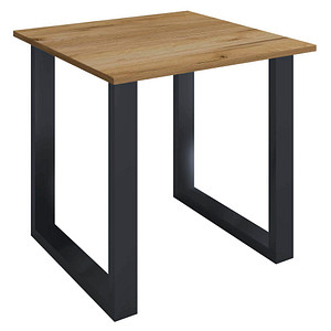 4051814379451 - Holz Schreibtisch H 76 x B 80 x T 80 cm Computertisch schlicht Füße aus hochwertigem Metall Arbeitstisch Büromöbel - Lona U 4051814379451 - Holz Schreibtisch H 76 x B 80 x T 80 cm Computertisch schlicht Füße aus hochwertigem Metall Arbeitstisch Büromöbel - Lona U