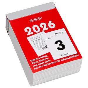 4008110431918 - herlitz Abreißkalender Größe 3 2026 4008110431918 - herlitz Abreißkalender Größe 3 2026