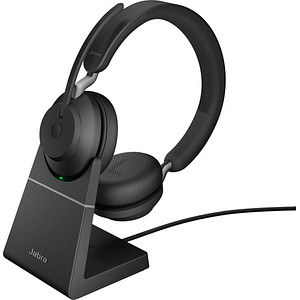 5706991022902 - Evolve2 65 UC Telefon Over Ear Headset Bluetooth® Stereo Schwarz Noise Cancelling Lautstärkeregelung Batterieladeanzeige Mikrofon-Stummschaltung 5706991022902 - Evolve2 65 UC Telefon Over Ear Headset Bluetooth® Stereo Schwarz Noise Cancelling Lautstärkeregelung Batterieladeanzeige Mikrofon-Stummschaltung