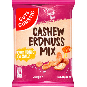 GUT&GÜNSTIG Cashew-Erdnuss-Mix Nüsse 200,0 g